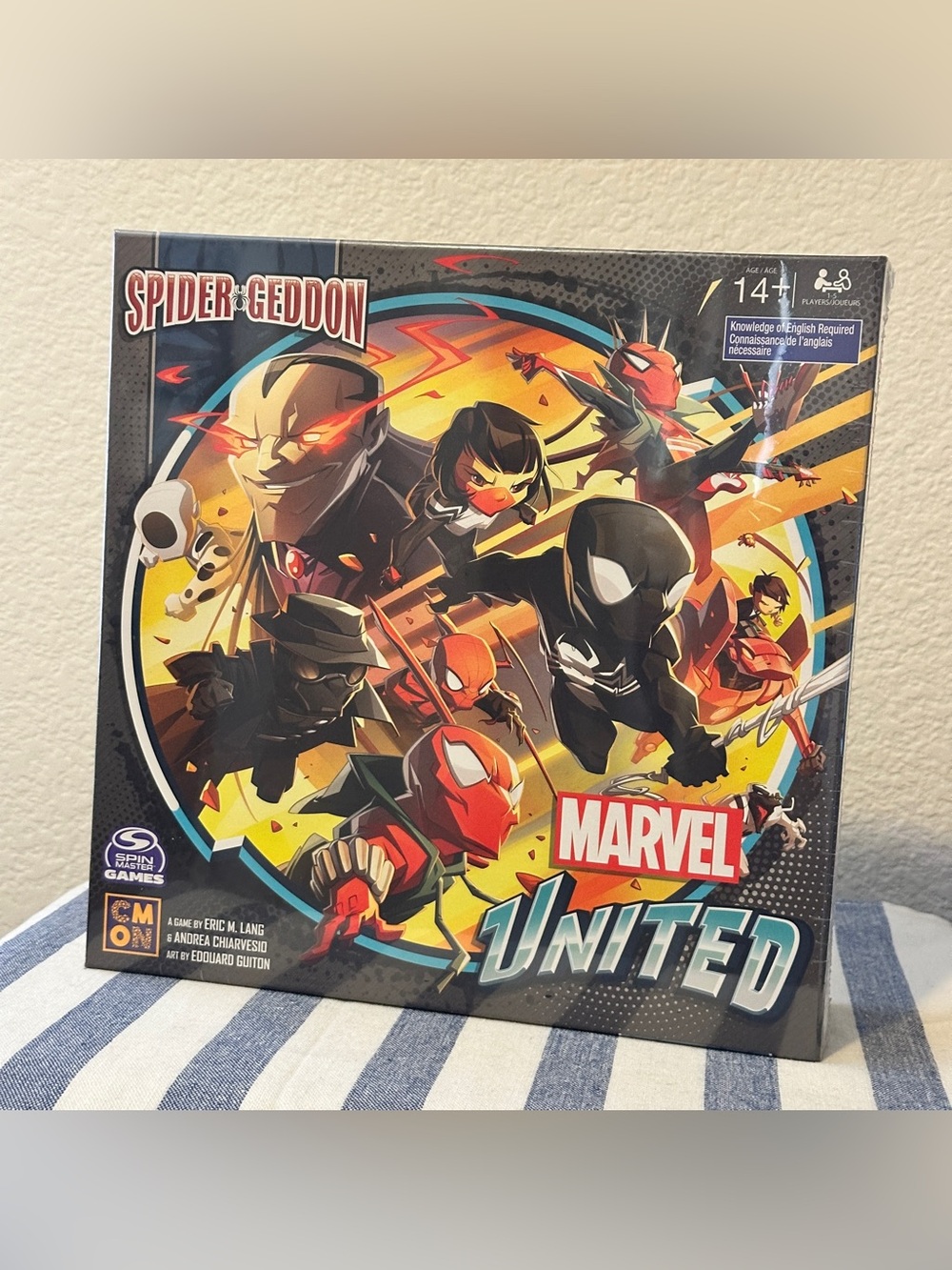 Marvel United Spider Geddon Board Game CMON New